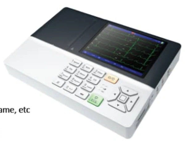 Zoncare 3 Channel ECG Machine 